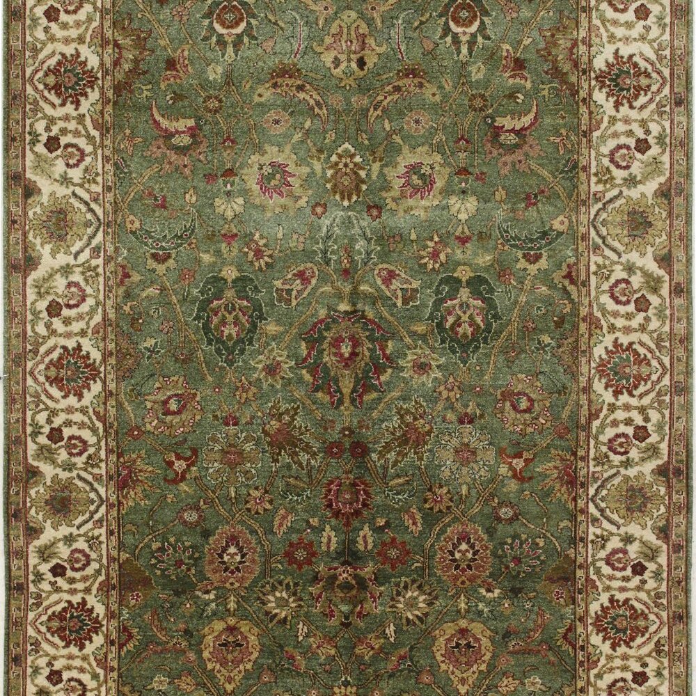 5'1' x 6'11' Rugs Floral Rugs Traditional  Rug  Anatolian Rug Indian Rugs